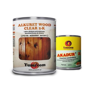 Alkuret Wood Lakier 2K alkidowo-poliuretanowy do drewna